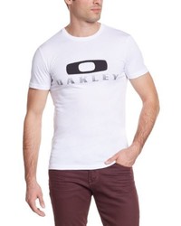 weißes T-Shirt mit einem Rundhalsausschnitt von Oakley