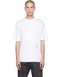 weißes T-Shirt mit einem Rundhalsausschnitt von Objects IV Life