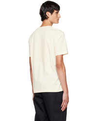 weißes T-Shirt mit einem Rundhalsausschnitt von Li-Ning