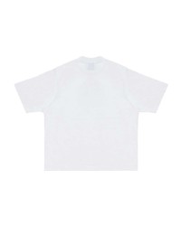 weißes T-Shirt mit einem Rundhalsausschnitt von Marcelo Burlon County of Milan
