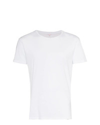 weißes T-Shirt mit einem Rundhalsausschnitt von Orlebar Brown