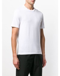 weißes T-Shirt mit einem Rundhalsausschnitt von Helmut Lang