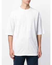 weißes T-Shirt mit einem Rundhalsausschnitt von Diesel Black Gold