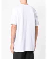 weißes T-Shirt mit einem Rundhalsausschnitt von 3.1 Phillip Lim