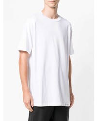 weißes T-Shirt mit einem Rundhalsausschnitt von 3.1 Phillip Lim