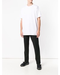 weißes T-Shirt mit einem Rundhalsausschnitt von 3.1 Phillip Lim