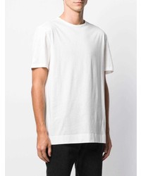 weißes T-Shirt mit einem Rundhalsausschnitt von Limitato