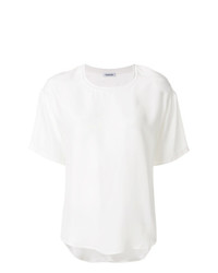 weißes T-Shirt mit einem Rundhalsausschnitt von P.A.R.O.S.H.