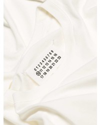 weißes T-Shirt mit einem Rundhalsausschnitt von Maison Margiela