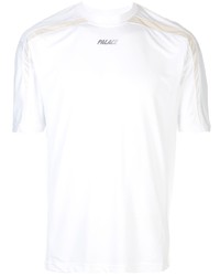 weißes T-Shirt mit einem Rundhalsausschnitt von Palace
