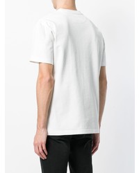 weißes T-Shirt mit einem Rundhalsausschnitt von Calvin Klein 205W39nyc