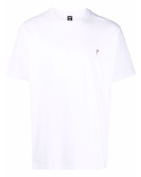 weißes T-Shirt mit einem Rundhalsausschnitt von PATTA