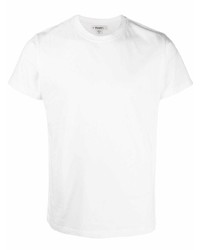 weißes T-Shirt mit einem Rundhalsausschnitt von Phipps