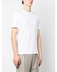 weißes T-Shirt mit einem Rundhalsausschnitt von Giorgio Armani