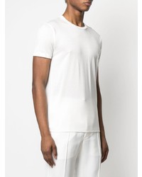 weißes T-Shirt mit einem Rundhalsausschnitt von Tom Ford