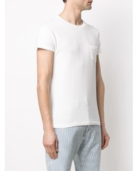 weißes T-Shirt mit einem Rundhalsausschnitt von Levi's