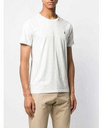 weißes T-Shirt mit einem Rundhalsausschnitt von Polo Ralph Lauren