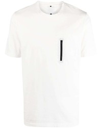 weißes T-Shirt mit einem Rundhalsausschnitt von Premiata