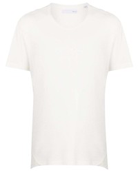 weißes T-Shirt mit einem Rundhalsausschnitt von Private Stock