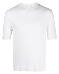weißes T-Shirt mit einem Rundhalsausschnitt von PT TORINO