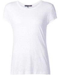 weißes T-Shirt mit einem Rundhalsausschnitt von Rag and Bone