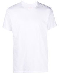weißes T-Shirt mit einem Rundhalsausschnitt von rag & bone