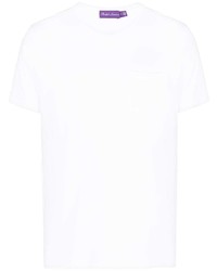 weißes T-Shirt mit einem Rundhalsausschnitt von Ralph Lauren Purple Label