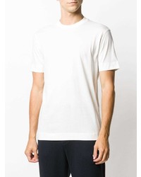 weißes T-Shirt mit einem Rundhalsausschnitt von Emporio Armani