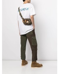 weißes T-Shirt mit einem Rundhalsausschnitt von Readymade