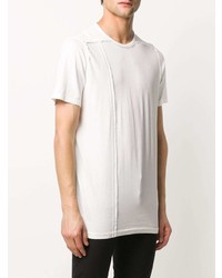 weißes T-Shirt mit einem Rundhalsausschnitt von Rick Owens DRKSHDW