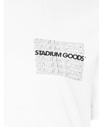 weißes T-Shirt mit einem Rundhalsausschnitt von Stadium Goods