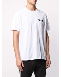 weißes T-Shirt mit einem Rundhalsausschnitt von Givenchy