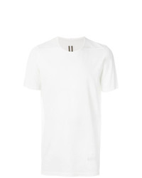 weißes T-Shirt mit einem Rundhalsausschnitt von Rick Owens DRKSHDW