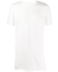 weißes T-Shirt mit einem Rundhalsausschnitt von Rick Owens