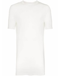 weißes T-Shirt mit einem Rundhalsausschnitt von Rick Owens