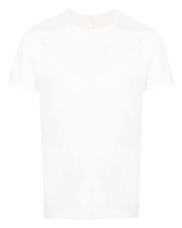 weißes T-Shirt mit einem Rundhalsausschnitt von Rick Owens