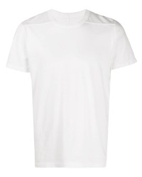 weißes T-Shirt mit einem Rundhalsausschnitt von Rick Owens