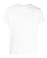 weißes T-Shirt mit einem Rundhalsausschnitt von Rick Owens