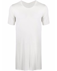 weißes T-Shirt mit einem Rundhalsausschnitt von Rick Owens