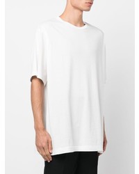 weißes T-Shirt mit einem Rundhalsausschnitt von Yohji Yamamoto