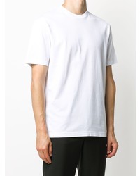 weißes T-Shirt mit einem Rundhalsausschnitt von Acne Studios