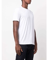 weißes T-Shirt mit einem Rundhalsausschnitt von Emporio Armani