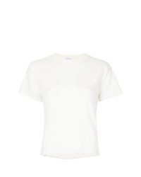 weißes T-Shirt mit einem Rundhalsausschnitt von Ryan Roche
