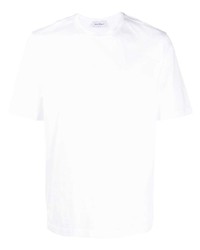 weißes T-Shirt mit einem Rundhalsausschnitt von Salvatore Ferragamo