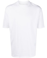 weißes T-Shirt mit einem Rundhalsausschnitt von Salvatore Santoro