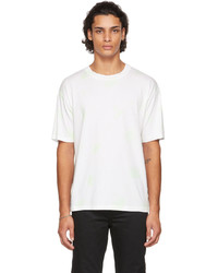weißes T-Shirt mit einem Rundhalsausschnitt von Seekings