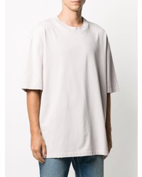 weißes T-Shirt mit einem Rundhalsausschnitt von Maison Margiela