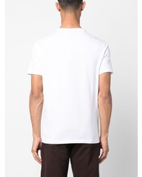 weißes T-Shirt mit einem Rundhalsausschnitt von Ralph Lauren Purple Label