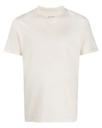 weißes T-Shirt mit einem Rundhalsausschnitt von Maison Margiela