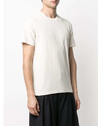 weißes T-Shirt mit einem Rundhalsausschnitt von Maison Margiela